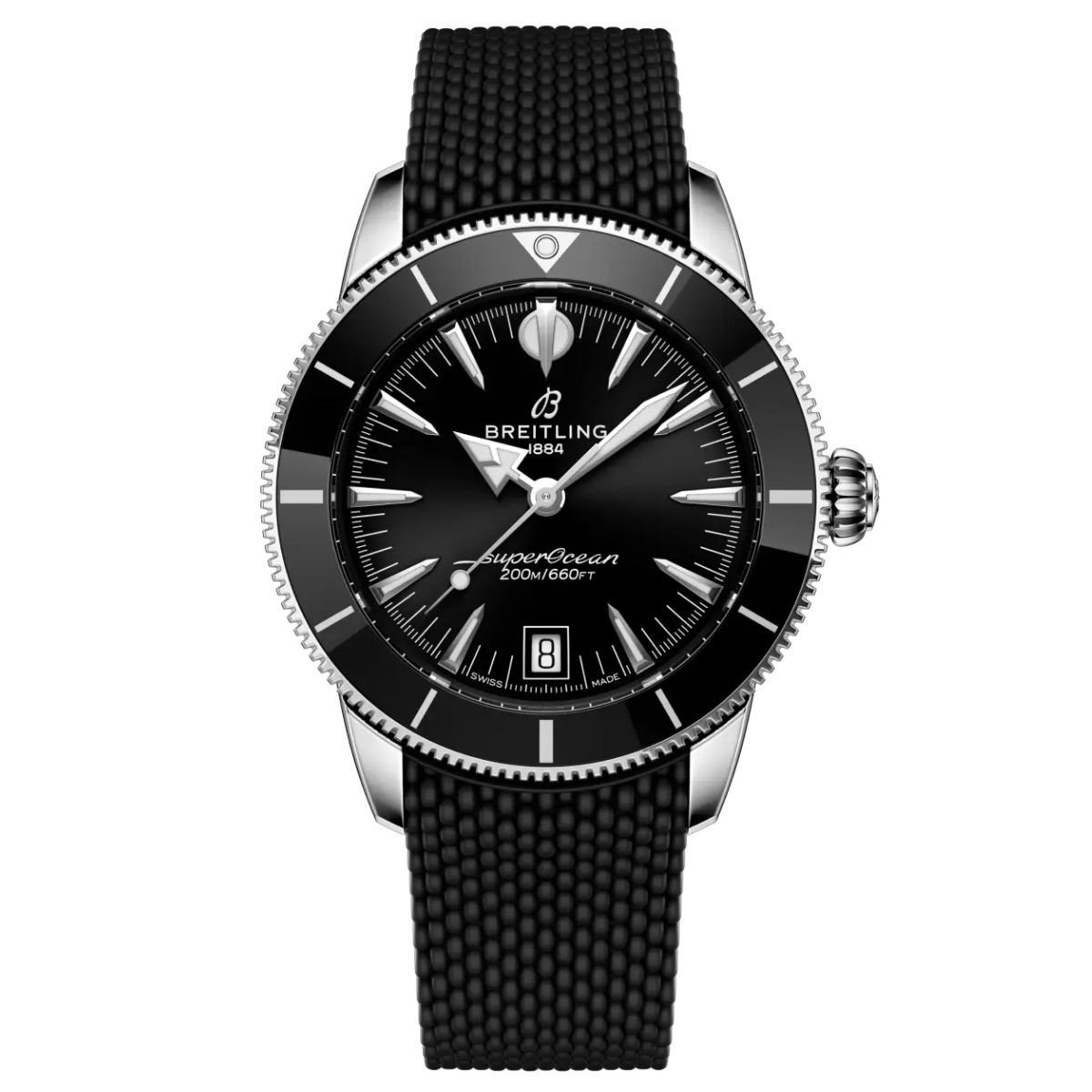 breitling superocean heritage automatic black men watch ab3110241b1s1