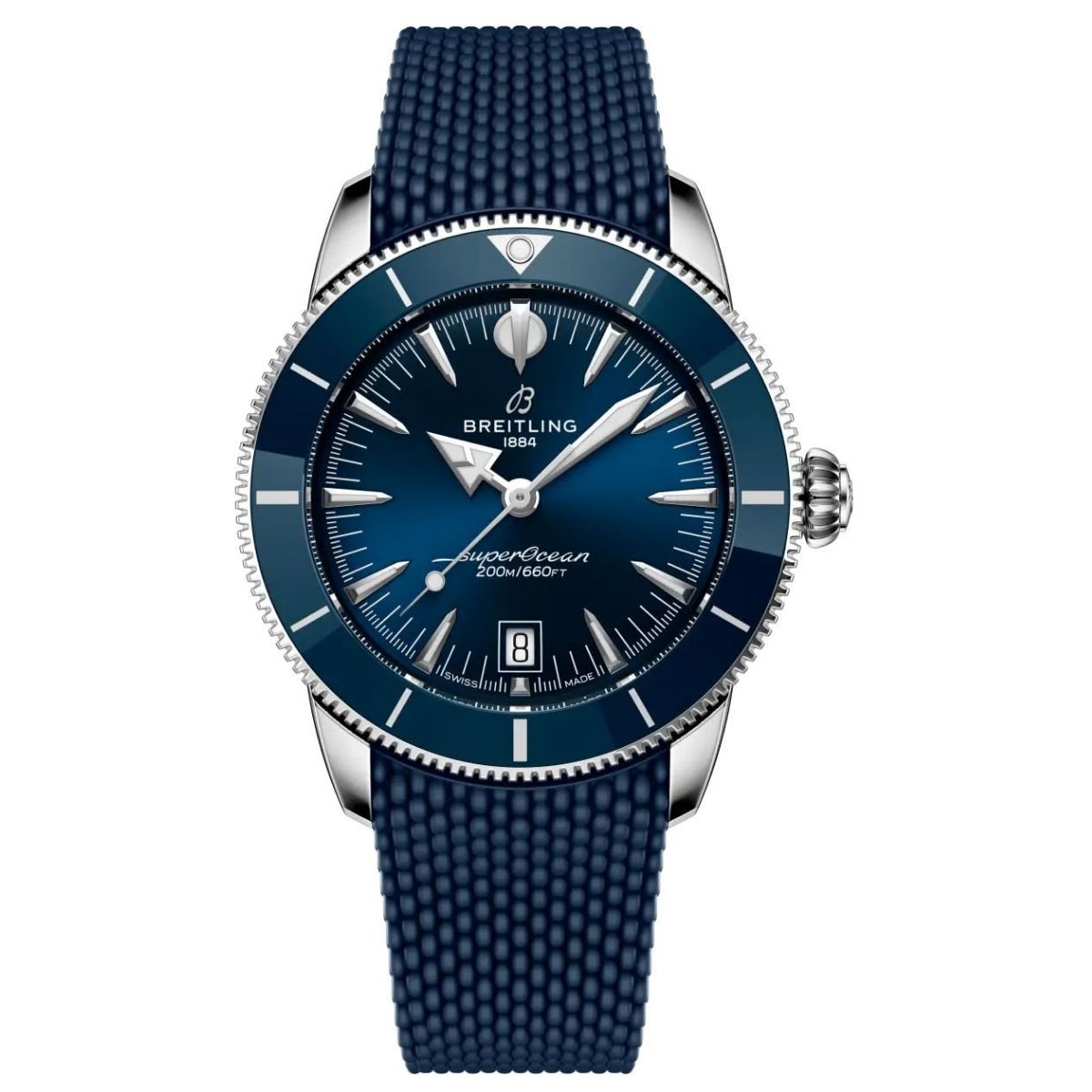 breitling superocean heritage automatic blue men watch ab3111161c1s1